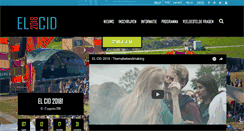 Desktop Screenshot of elcidweek.nl
